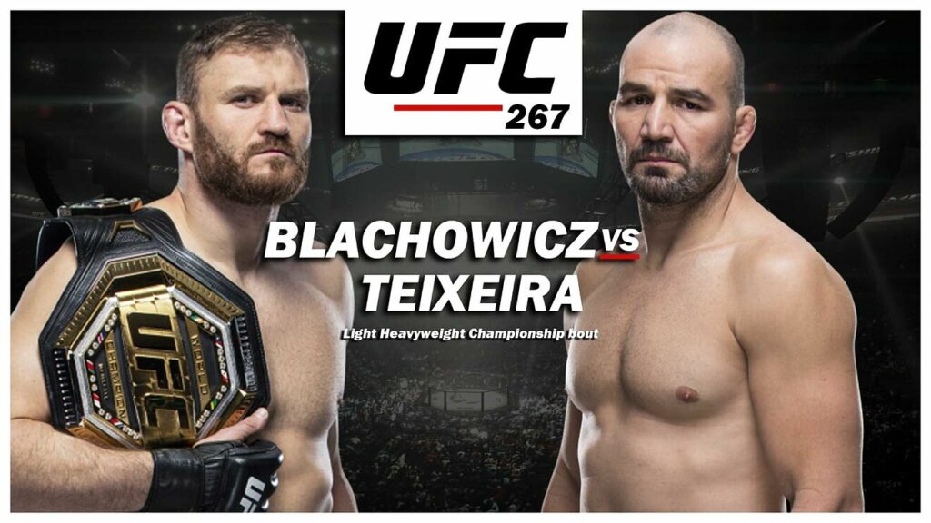 Apuestas UFC 267: Jan Blachowicz vs. Glover Teixeira