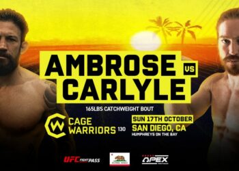 Resultados Cage Warriors 130: Ambrose vs. Carlyle
