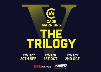 Resultados Cage Warriors 127, 128 y 129: The Trilogy V