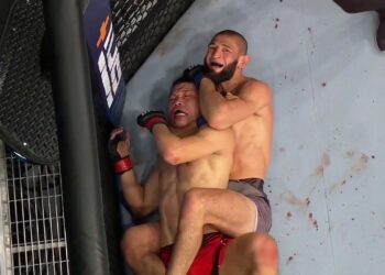Khamzat Chimaev finaliza a Lin Jingliang en el primer asalto en UFC 267