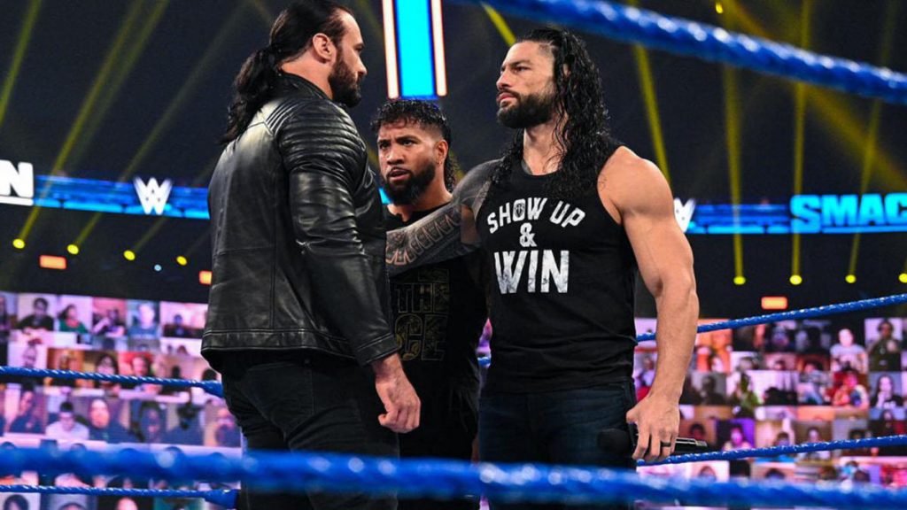 WWE seguiría planeando enfrentar a Roman Reigns y Drew McIntyre en un futuro