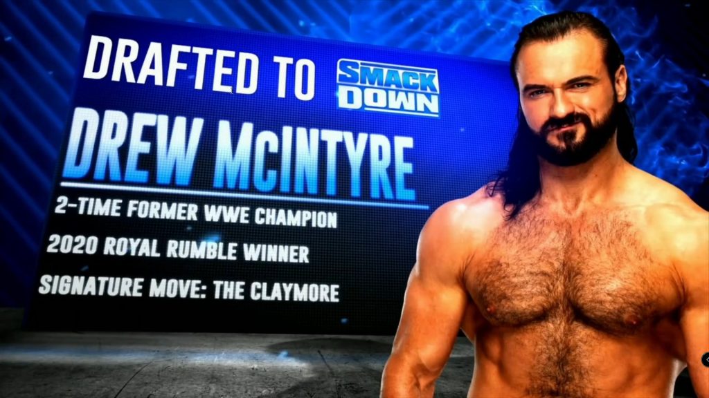 Drew McIntyre llega a SmackDown y Edge se marcha a RAW en el WWE Draft 2021