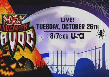 Cartelera NXT Halloween Havoc 2021 actualizada