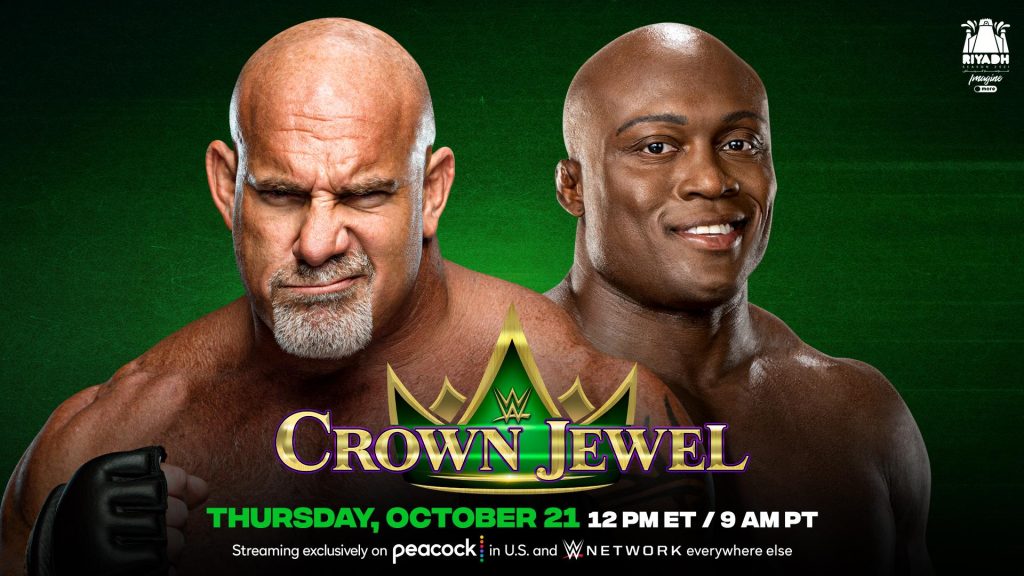 Goldberg se enfrentará a Bobby Lashley en un 'No Holds Barred Match' en Crown Jewel 2021