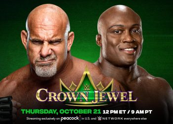 Goldberg se enfrentará a Bobby Lashley en un 'No Holds Barred Match' en Crown Jewel 2021