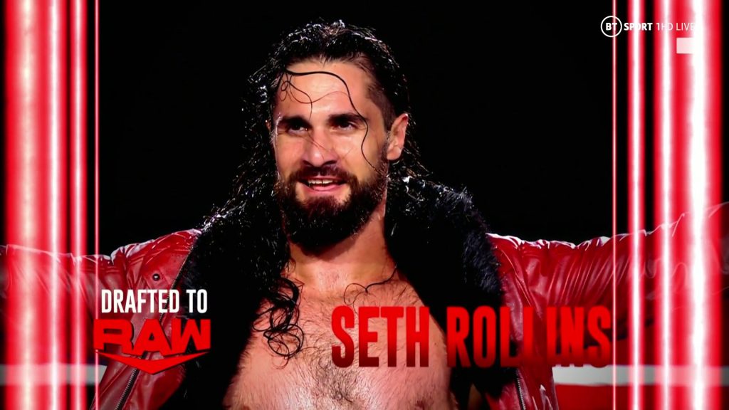 Seth Rollins es traspasado a RAW durante el WWE Draft 2021