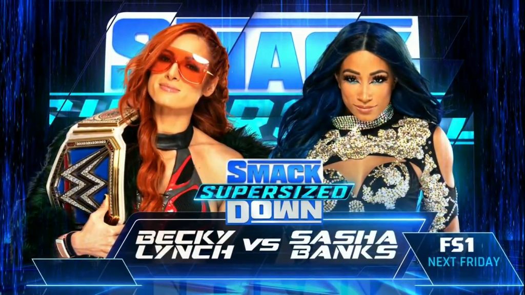 Becky Lynch vs. Sasha Banks y el regreso de Brock Lesnar confirmados para el próximo SmackDown