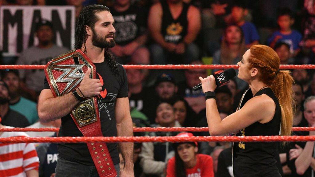 Becky Lynch no descarta volver a hacer equipo con Seth Rollins