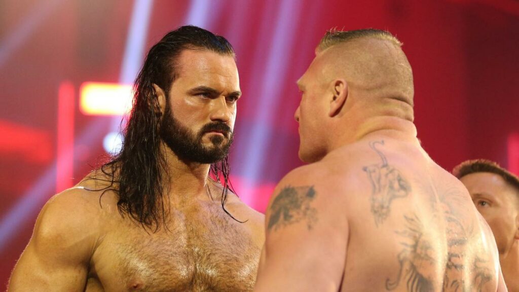 Brock Lesnar y Drew McIntyre volverían a enfrentarse próximamente