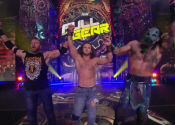 Jungle Boy, Luchasaurus y Christian Cage obtienen la victoria en AEW Full Gear 2021