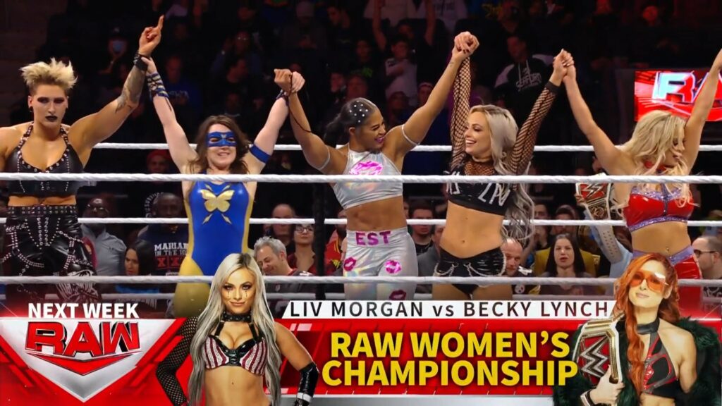 Becky Lynch defenderá el Campeonato Femenino frente a Liv Morgan la próxima semana en RAW