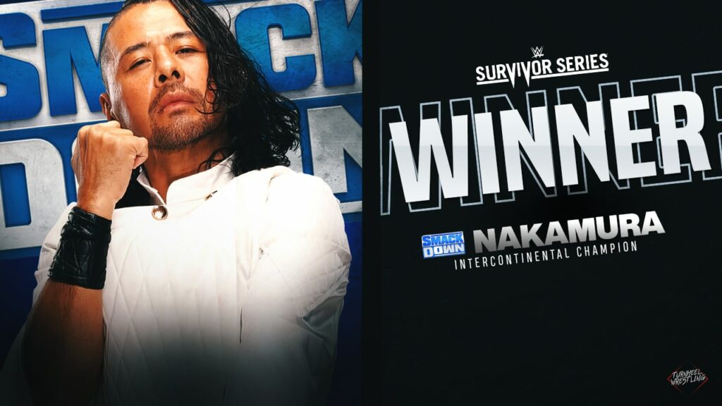 Shinsuke Nakamura derrota a Damian Priest en Survivor Series 2021