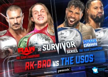 RK-Bro se enfrentarán a The Usos en Survivor Series 2021