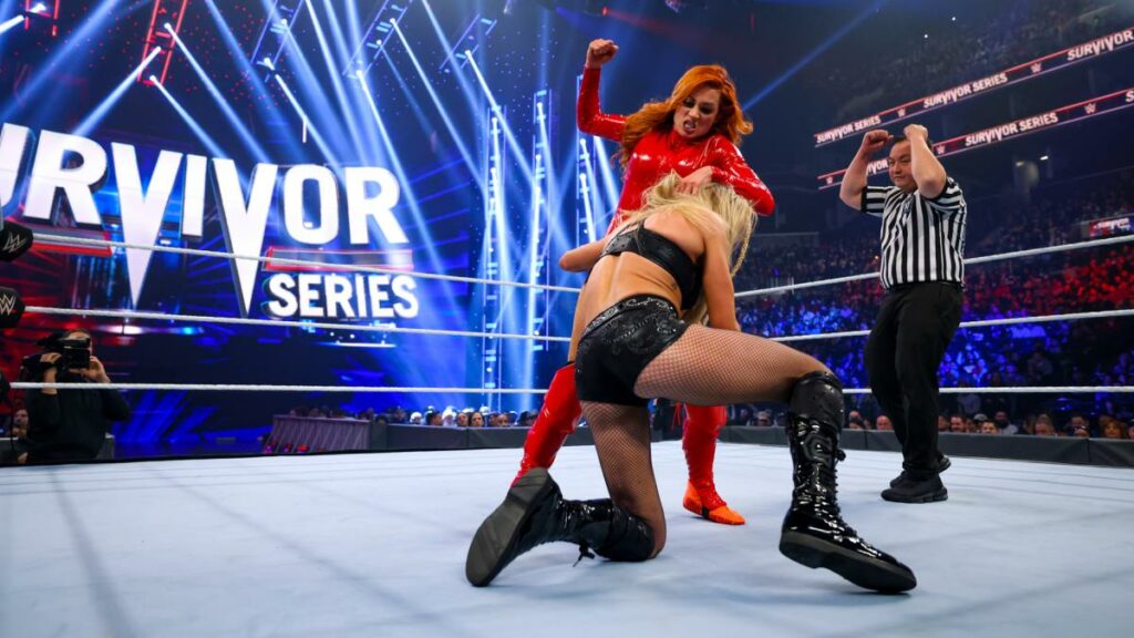 Becky Lynch y Charlotte Flair practicaron su combate de Survivor Series