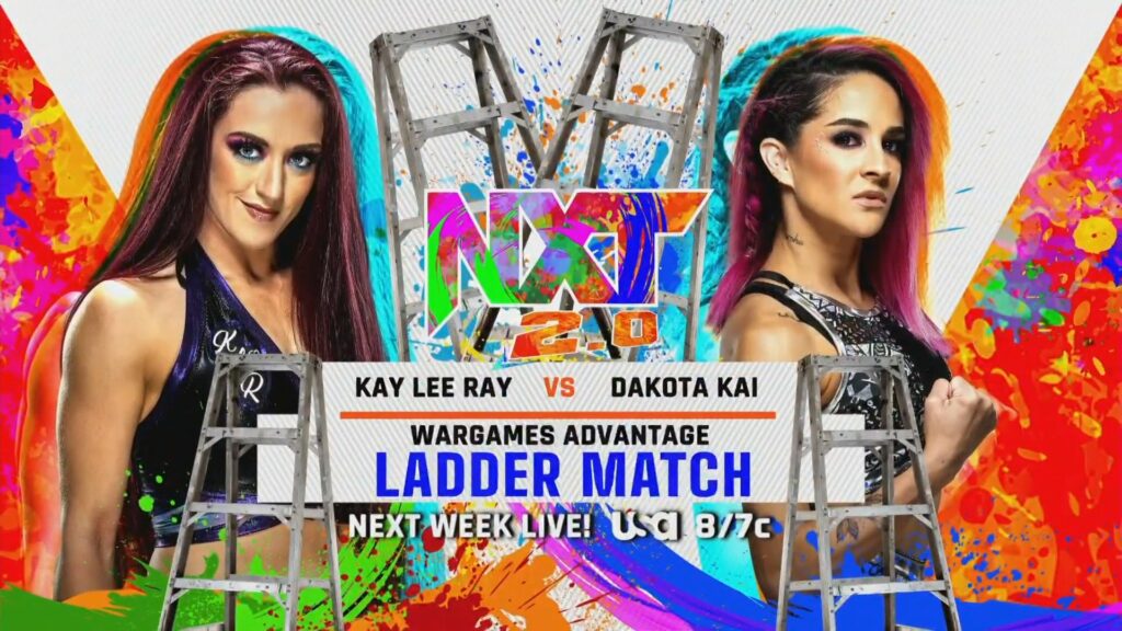 Dakota Kai y Kay Lee Ray se enfrentarán para conseguir la ventaja para su equipo en NXT WarGames 2021