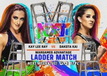 Dakota Kai y Kay Lee Ray se enfrentarán para conseguir la ventaja para su equipo en NXT WarGames 2021