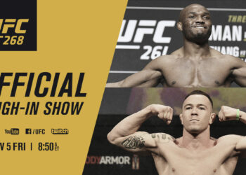 Pesaje UFC 268: Usman vs. Covington 2