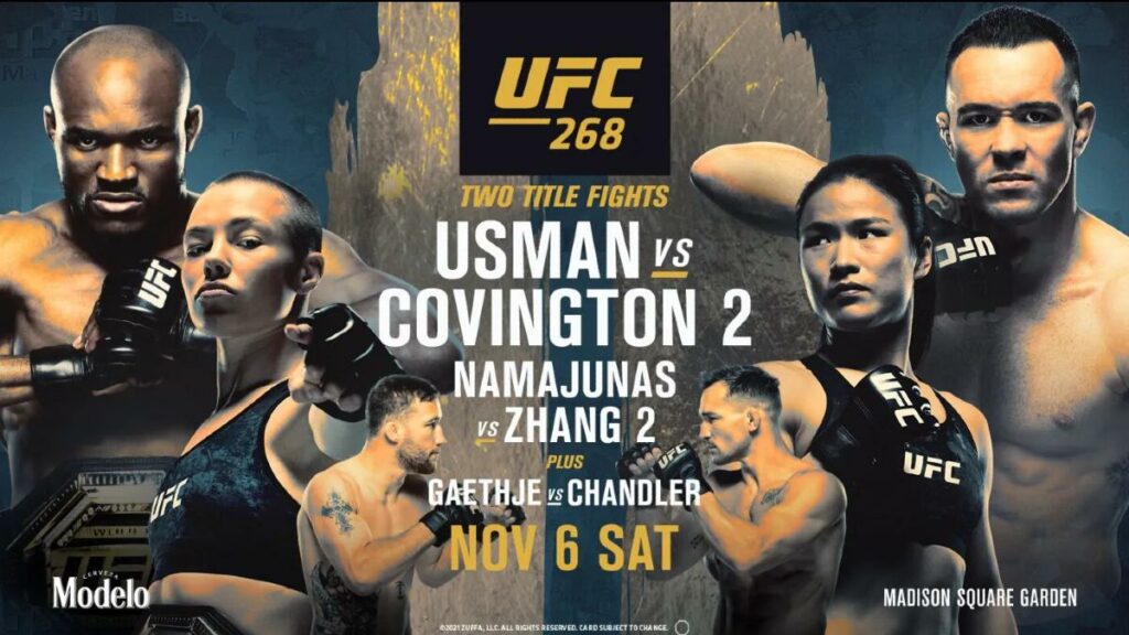 Resultados UFC 268: Usman vs. Covington 2