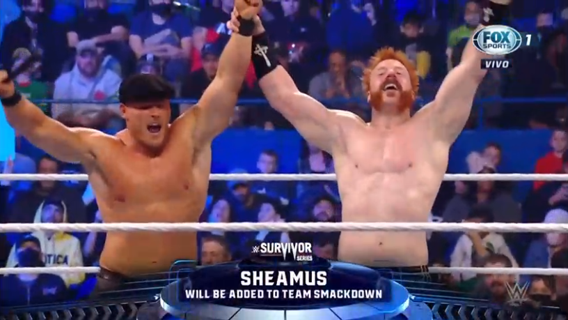 Sheamus se une al Team SmackDown para Survivor Series 2021