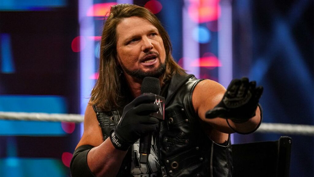 AJ Styles propuso una lucha ante una leyenda de WWE en WrestleMania