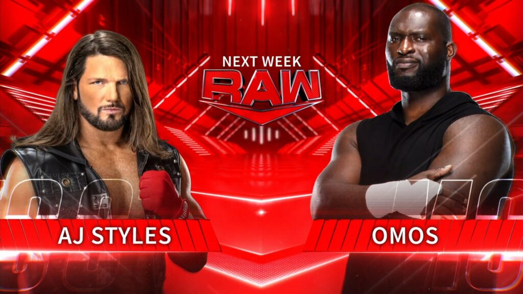 WWE anuncia diversas luchas para la siguiente edición de RAW
