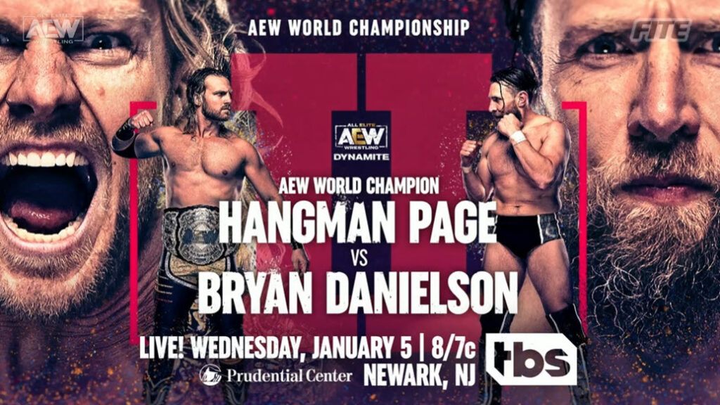 Bryan Danielson y "Hangman" Adam Page tendrán su revancha por el título de AEW dentro de dos semanas