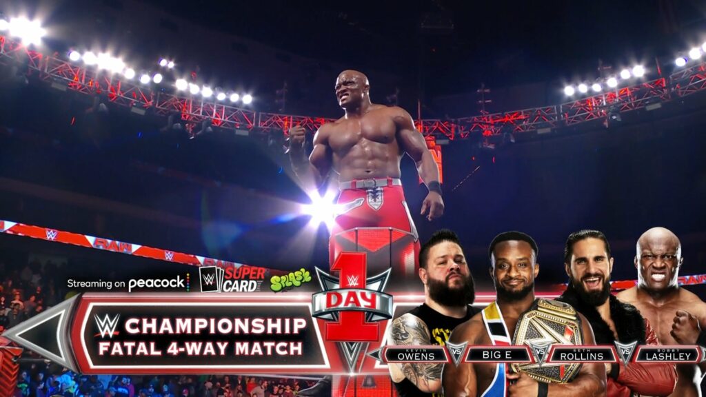 Bobby Lashley es añadido a la lucha por el Campeonato de WWE en Day 1