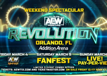 Se confirma la fecha de AEW Revolution 2022
