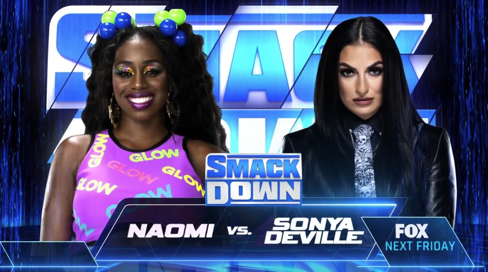 Se confirman dos luchas para el siguiente WWE SmackDown