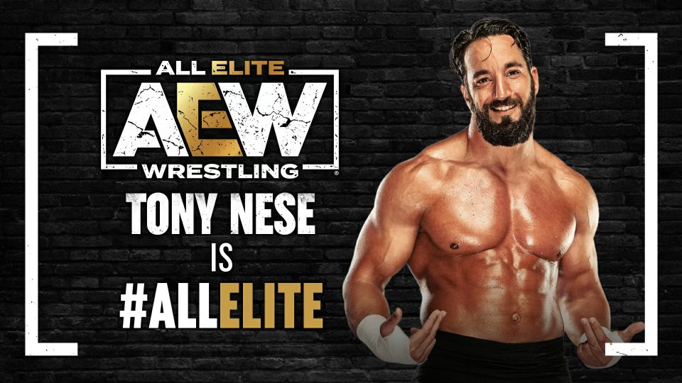 Tony Nese firma con All Elite Wrestling