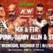 Resultados AEW Dynamite Holiday Bash 22 de diciembre de 2021