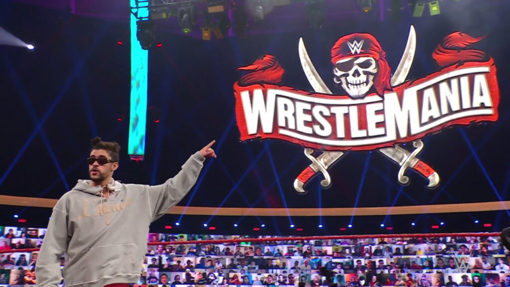 Big E elogia la actuación que tuvo Bad Bunny en WrestleMania 37