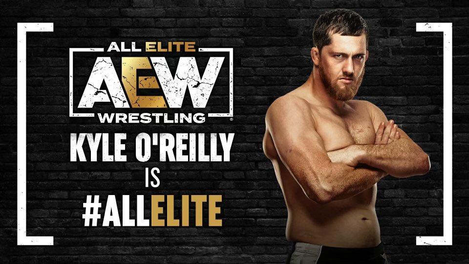 Kyle O'Reilly debuta en AEW Dynamite Holiday Bash 2021 y firma con All Elite Wrestling