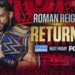 Roman Reigns regresará a SmackDown la próxima semana Roman Reigns regresará a SmackDown la próxima semana