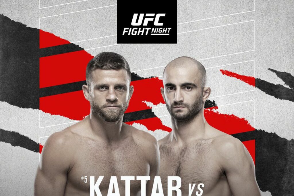 Cartelera UFC Vegas 46: Kattar vs. Chikadze