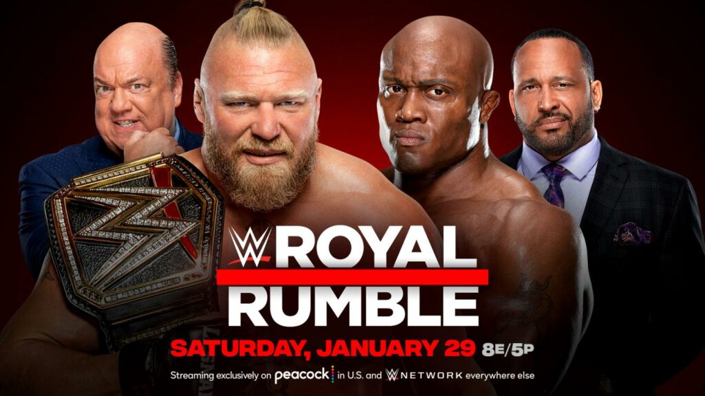 Brock Lesnar defenderá el Campeonato de WWE contra Bobby Lashley en Royal Rumble 2022