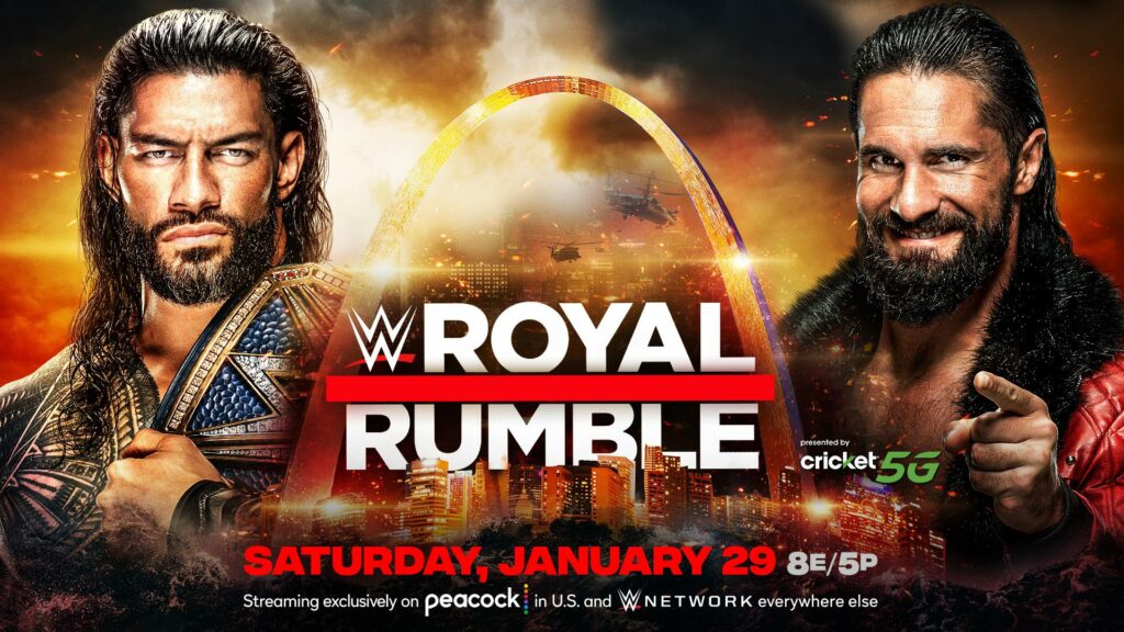 Productores de los combates de WWE Royal Rumble 2022