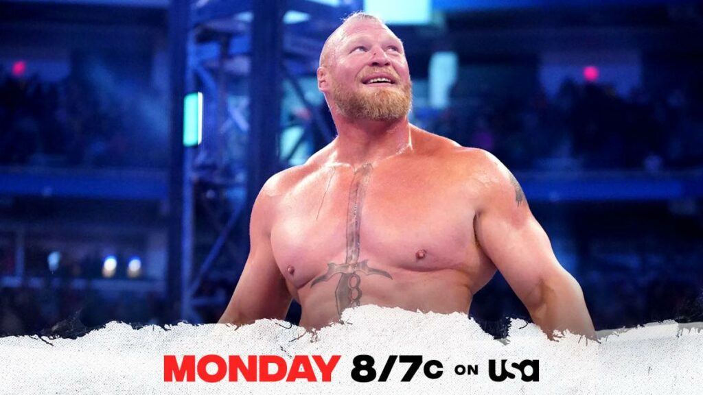Brock Lesnar escogerá a su oponente para WrestleMania 38 en WWE RAW