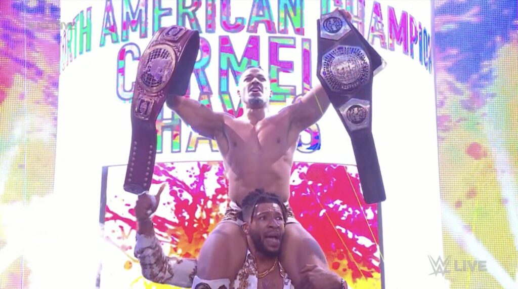 Carmelo Hayes unifica los Campeonatos Norteamericano y Peso Crucero en NXT New Year's Evil 2022