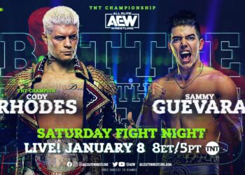 Cody Rhodes defenderá el Campeonato de TNT contra Sammy Guevara en AEW Battle of the Belts 2022