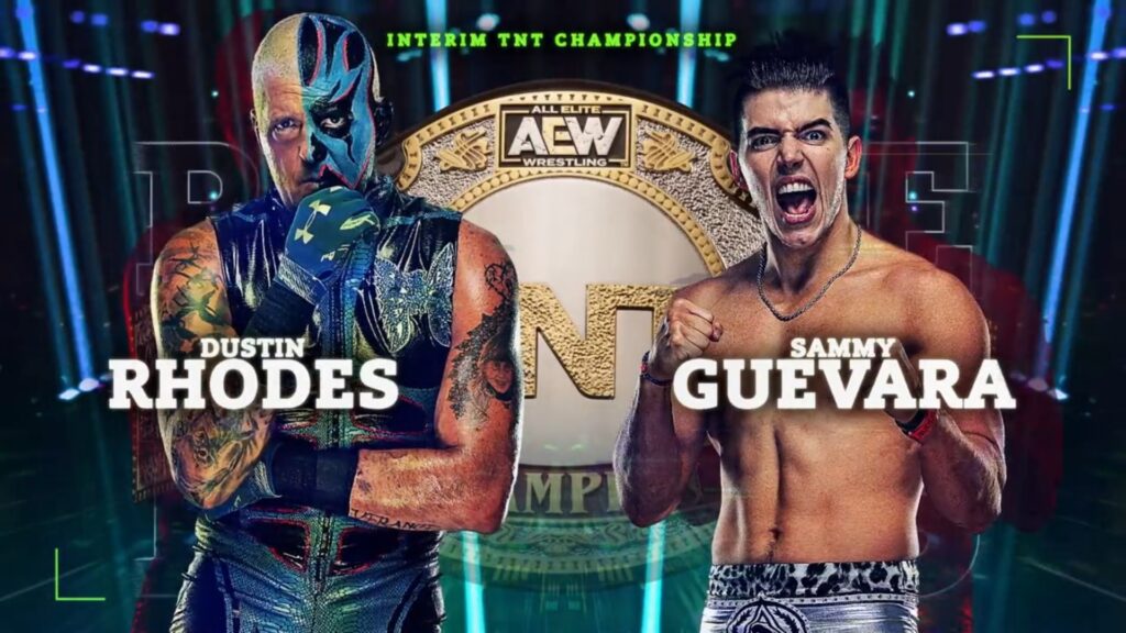 Sammy Guevara y Dustin Rhodes lucharán por el Campeonato interino de TNT en AEW Battle of the Belts 2022
