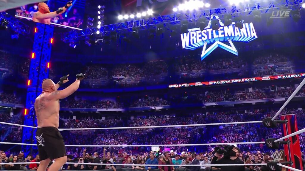 Brock Lesnar gana el Royal Rumble tras eliminar a Drew McIntyre en la final