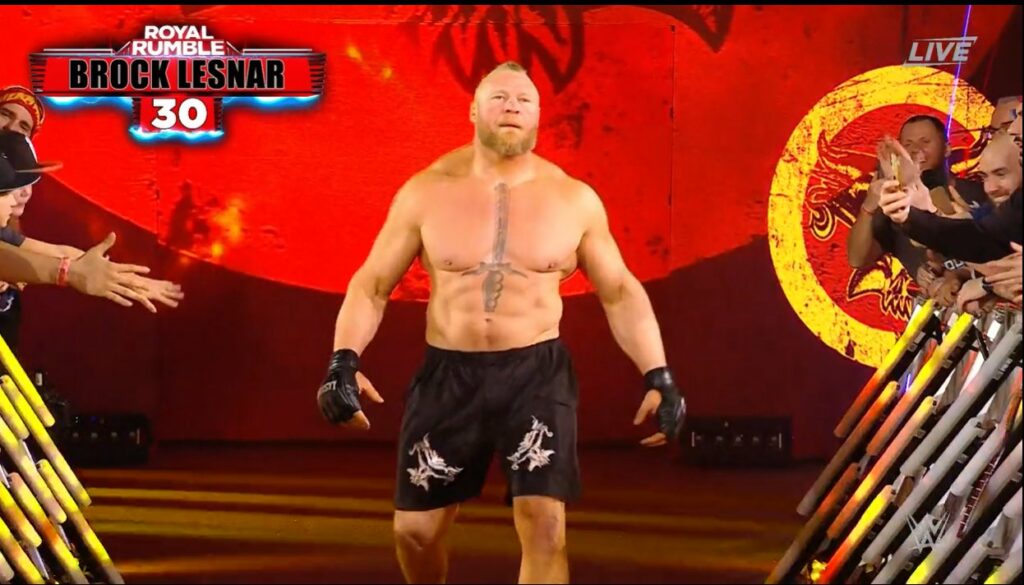 Más detalles de la victoria de Brock Lesnar en Royal Rumble 2022