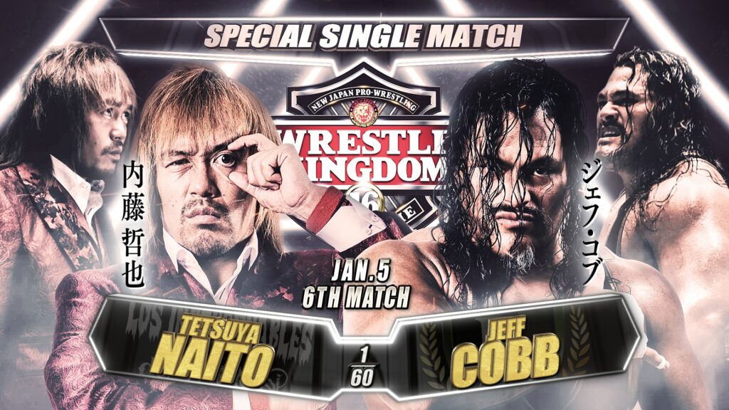 Jeff Cobb derrota a Tetsuya Naito en Wrestle Kingdom 16