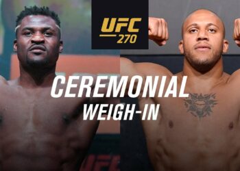 Ceremonia de pesaje UFC 270: Ngannou vs. Gane