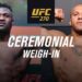 Ceremonia de pesaje UFC 270: Ngannou vs. Gane