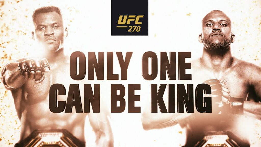 Apuestas UFC 270: Francis Ngannou vs. Cyril Gane