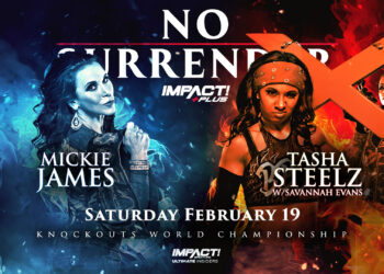 Mickie James defenderá el Campeonato de Knockouts ante Tasha Steelz en IMPACT No Surrender 2022