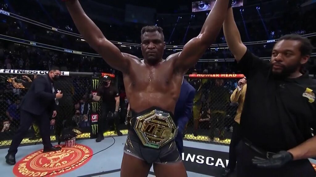 Francis Ngannou derrota a Ciryl Gane en UFC 270 y retiene el Campeonato de Peso Pesado