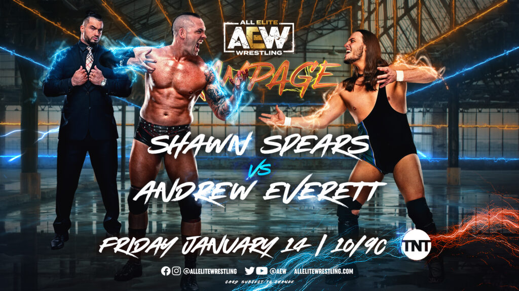 Cartelera AEW Rampage 14 de enero de 2022